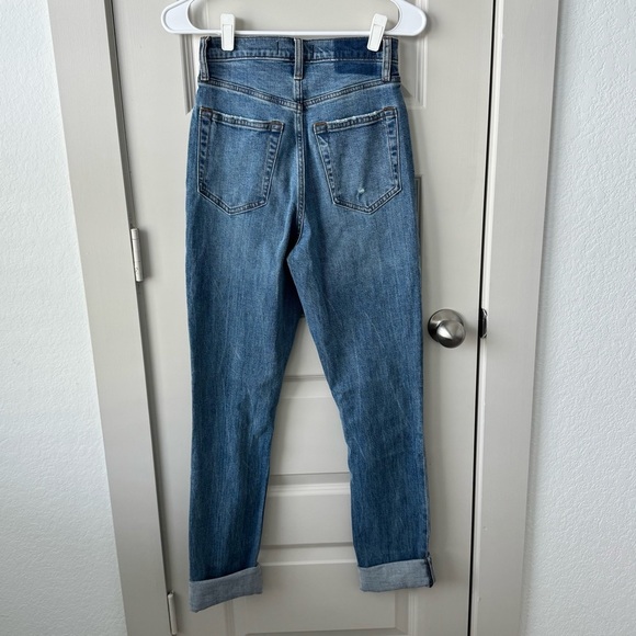 Abercrombie & Fitch Curve Love The 90’s Slim Straight Ultra High Rise 26W 2L - Picture 5 of 5